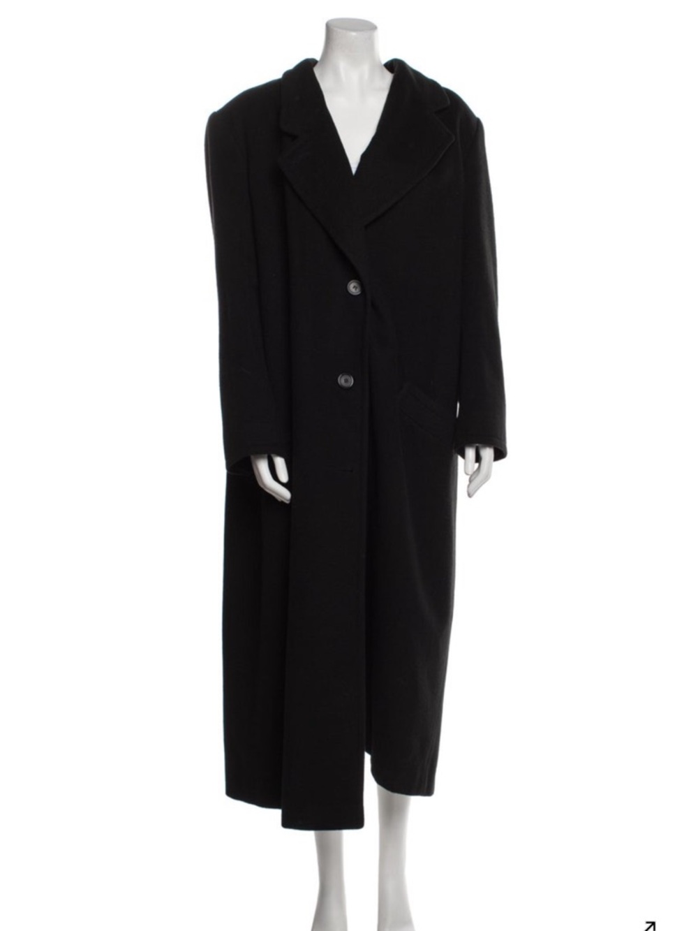 J. Percy for Marvin Richards 100% Wool Long Coat